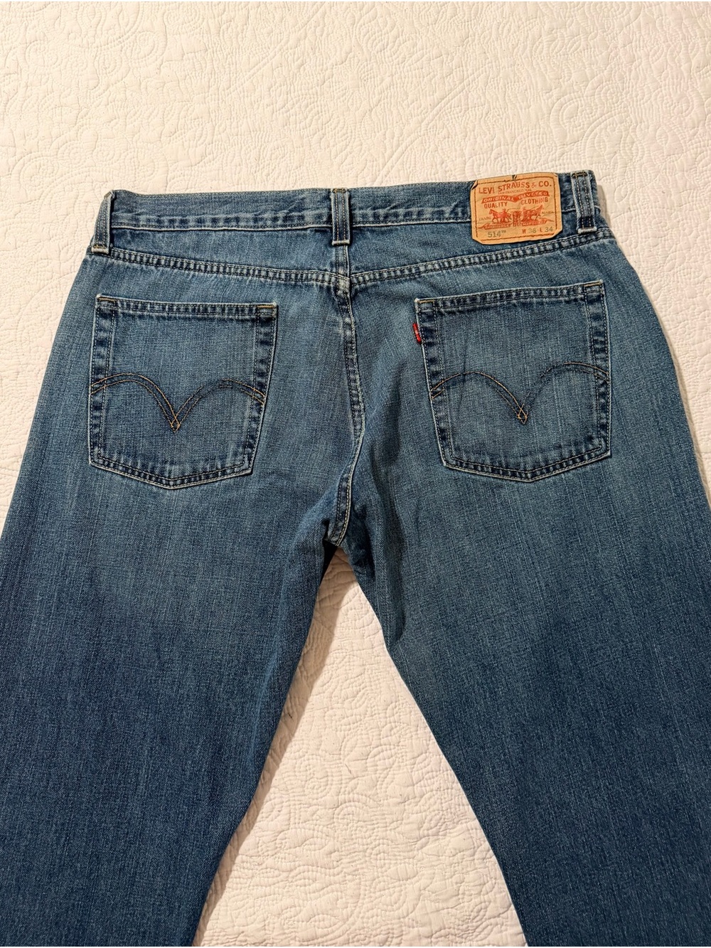 Levi’s 514 Slim Straight Jeans | Medium Dark Wash | W36 L34